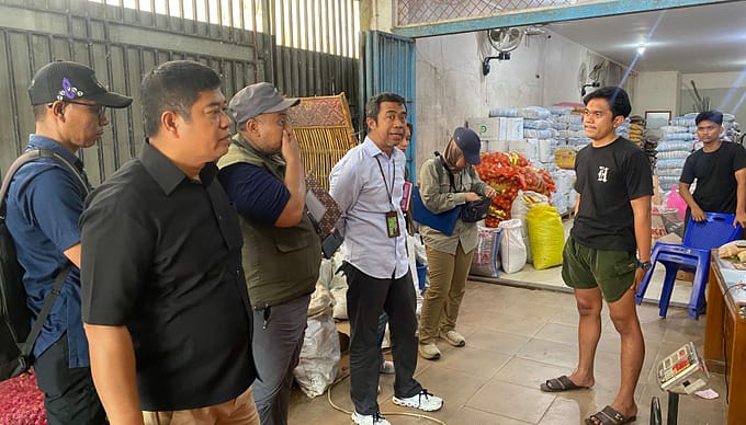 Tim Satgas Saber Pengendalian Harga Polda Sultra Turun ke Pasar Pantau Harga dan Ketersediaan Bahan Pokok Jelang Ramadan