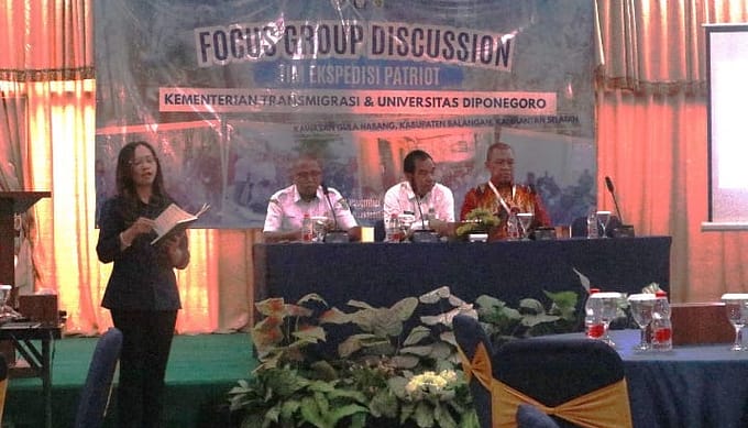 PATRI Tuntut Peran Resmi dalam Pengembangan Kawasan Transmigrasi Gula Habang