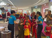Menghadirkan Senyum di Wajah Anak-anak: Dinas P3A Konawe Selatan Gelar Trauma Healing di Mall The Park Kendari