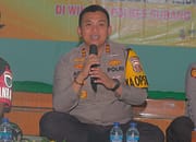 Kapolres Subang Ajak Warga Tetap Jaga Harkamtibmas Melalui Kegiatan Taraweh Keliling