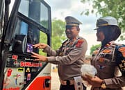 Sosialisasi Mudik Aman, Keluarga Nyaman: Sat Lantas Polres Subang Gelar Edukasi di Terminal Kabupaten Subang