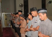 Kapolres Subang Pimpin Kegiatan Tarawih Berjamaah