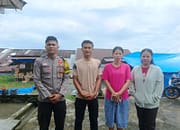 POLSEK MANDREHE POLRES NIAS GELAR SOSIALISASI OPERASI PEKAT TOBA 2025 DI DESA FADORO