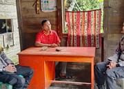 POLSEK HILIDUHO GELAR SOSIALISASI OPS PEKAT TOBA 2025 DI DESA BALOHILI