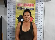 Lakukan Pengancaman, Seorang Pria Diamankan Bersama Barang Bukti Cangkul dan Sepeda Motor
