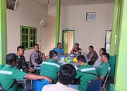 Bhabinkamtibmas Polsek BP. Mandoge Laksanakan Sambang Desa dan Edukasi Berita Hoax