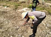 Polsek Kota Kisaran Gelar Penanaman Jagung Lanjutan untuk Dukung Ketahanan Pangan Di Desa Rawang Pasar V