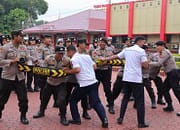 Polres Asahan Gelar Latihan Dalmas Awal, Dalmas Lanjut, dan Negosiator
