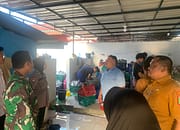 Bhabinkamtibmas Polsek Kota Kisaran Dampingi Camat Tinjau Program Makanan Bergizi Gratis