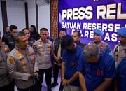 Polres Asahan Gelar Press Release Tiga Kasus Menonjol: Geng Motor, Kekerasan Terhadap Anak, dan Penambangan Ilegal Tewaskan Pekerja