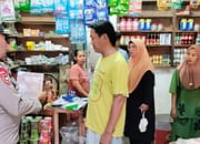 BHABINKAMTIBMAS POLSEK AIR JOMAN SOSIALISASIKAN CALL CENTER 110 KEPADA MASYARAKAT