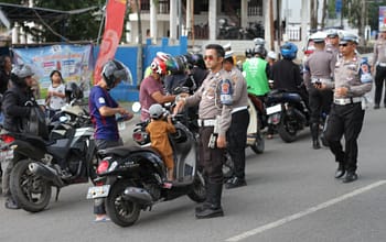 Tak Pakai Helm atau SIM? Siap-Siap Kena Razia Ops Patuh Intan 2025 di Balangan