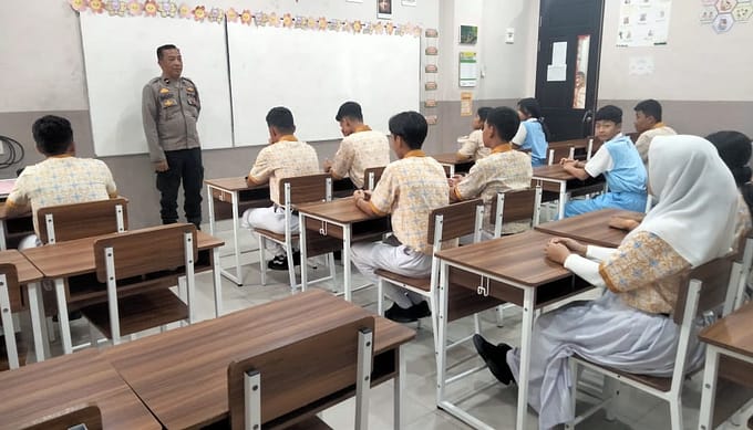 Sat Binmas Polres Asahan Gelar Sosialisasi Pembentukan Polisi Siswa untuk Ciptakan Lingkungan Sekolah yang Aman